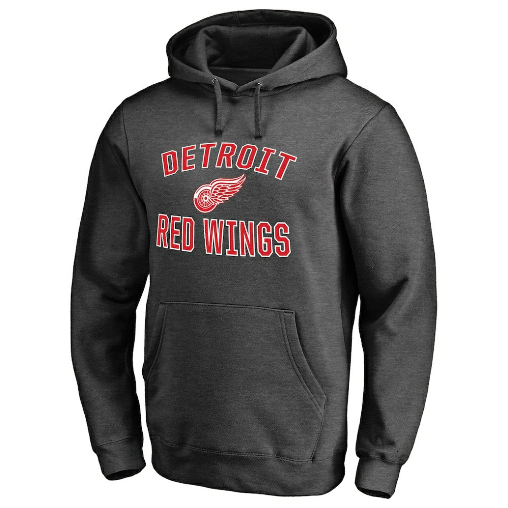 NHL Detroit Red Wings Victory Arch Team Fitted Pullover Hoodie