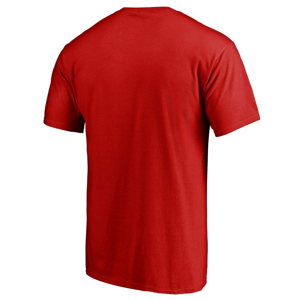 Red Mike Trout Los Angeles Angels Fade Away T-Shirt