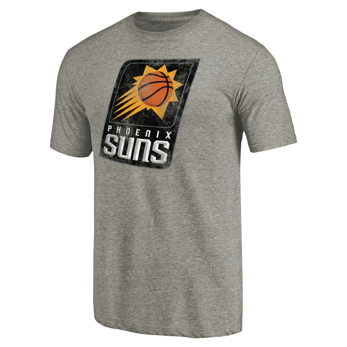 Phoenix Suns Distressed Team Logo Tri-Blend T-Shirt