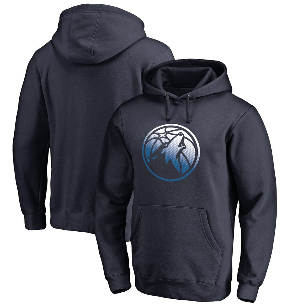 Minnesota Timberwolves Gradient Logo Pullover Hoodie