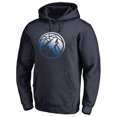 Minnesota Timberwolves Gradient Logo Pullover Hoodie