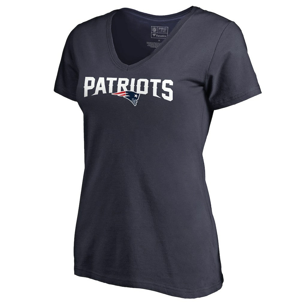 Women's Wordmark V-Neck T-Shirt - New England Patriots T-shirts