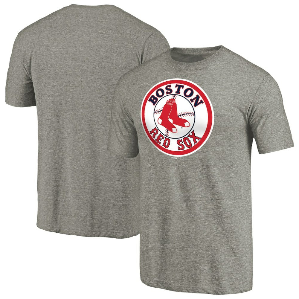 Ash Boston Red Sox Cooperstown Collection Forbes Tri-Blend T-Shirt