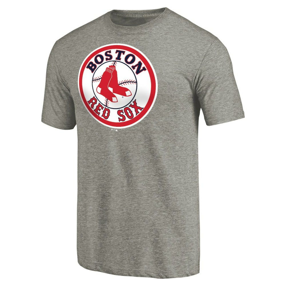 Ash Boston Red Sox Cooperstown Collection Forbes Tri-Blend T-Shirt