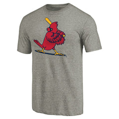 Ash St. Louis Cardinals Cooperstown Collection Forbes Tri-Blend T-Shirt