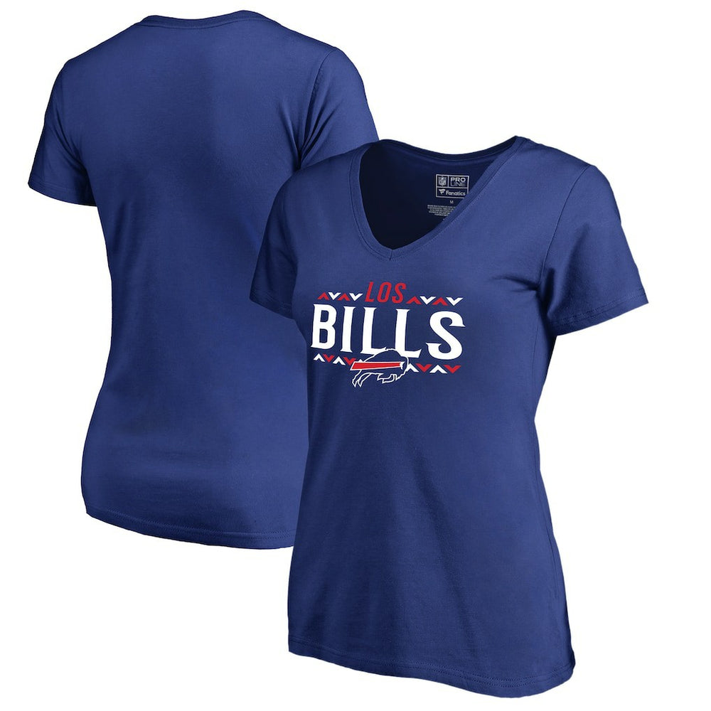 Women's Arriba V-Neck T-Shirt - Buffalo Bills T-shirts