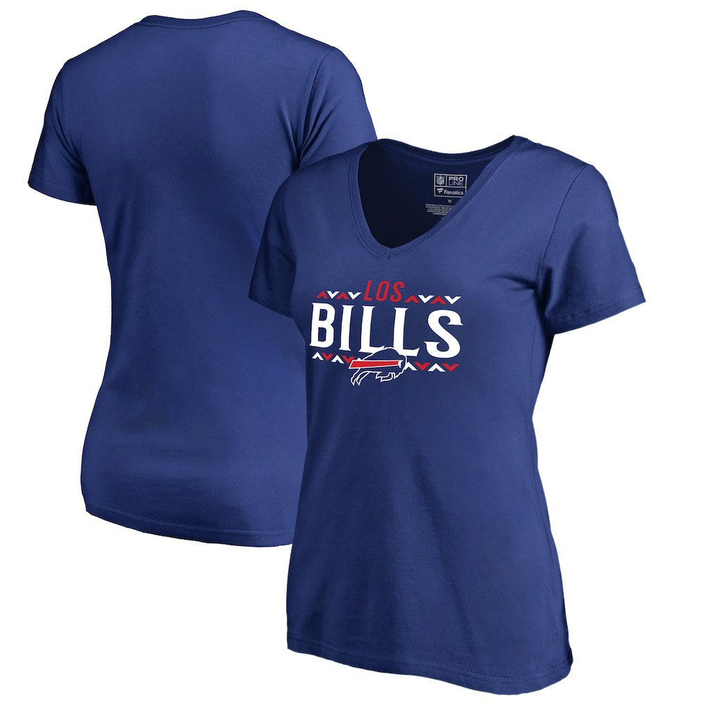 Women's Arriba V-Neck T-Shirt - Buffalo Bills T-shirts