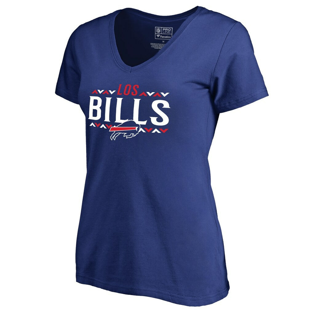 Women's Arriba V-Neck T-Shirt - Buffalo Bills T-shirts
