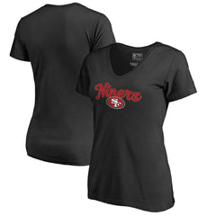 Women's Freehand V-Neck T-Shirt - San Francisco 49ers T-shirts