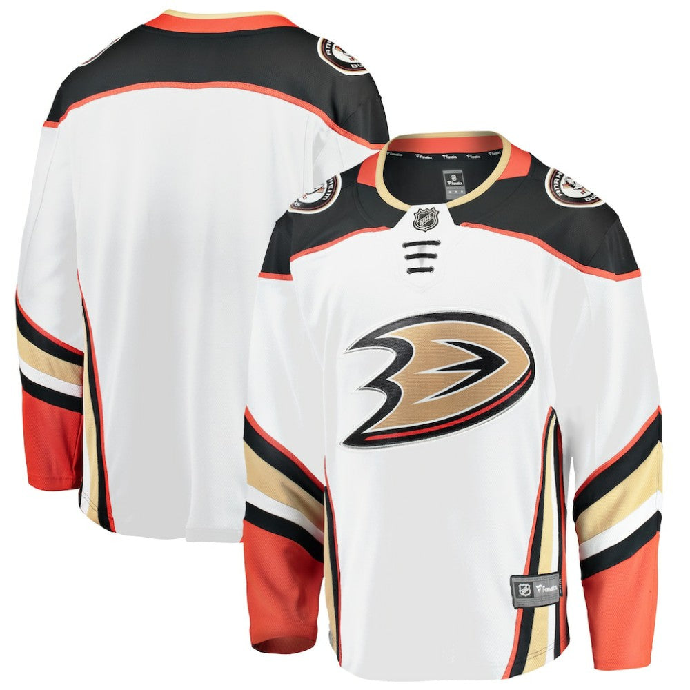 NHL Anaheim Ducks Fanatics Breakaway Away Jersey