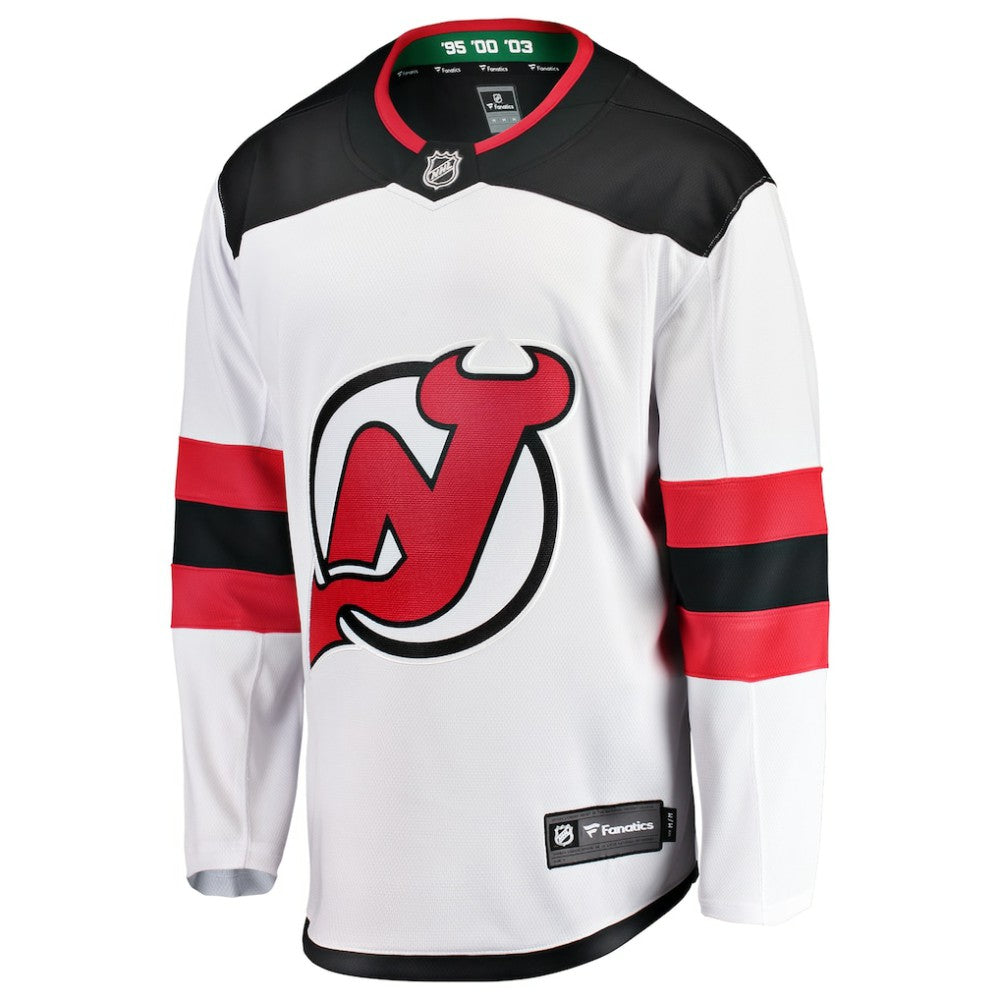 NHL New Jersey Devils Fanatics Breakaway Away Jersey