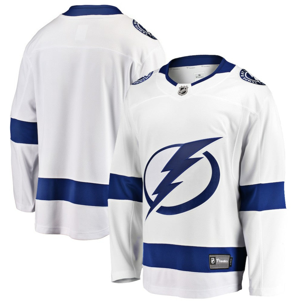 NHL Tampa Bay Lightning Fanatics Breakaway Away Jersey