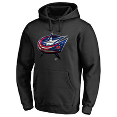 NHL Columbus Blue Jackets Midnight Mascot Pullover Hoodie