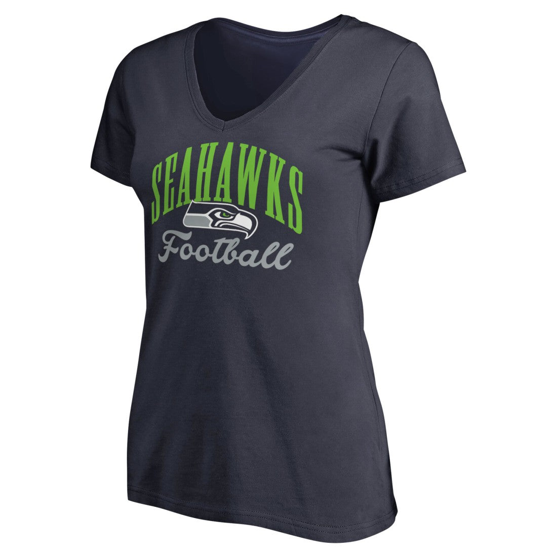 Women's Victory Script V-Neck T-Shirt - Seattle Seahawks T-shirts
