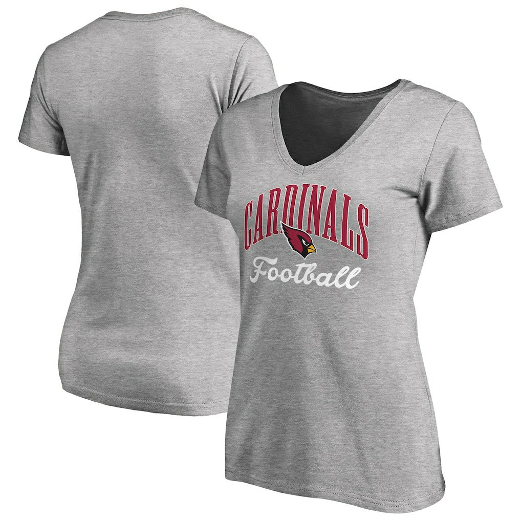 Women's Victory Script V-Neck T-Shirt - Arizona Cardinals T-shirts
