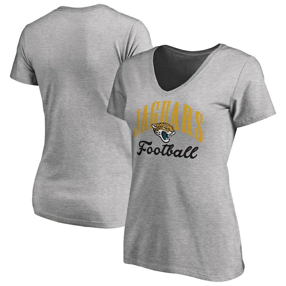 Women's Victory Script V-Neck T-Shirt - Jacksonville Jaguars T-shirts