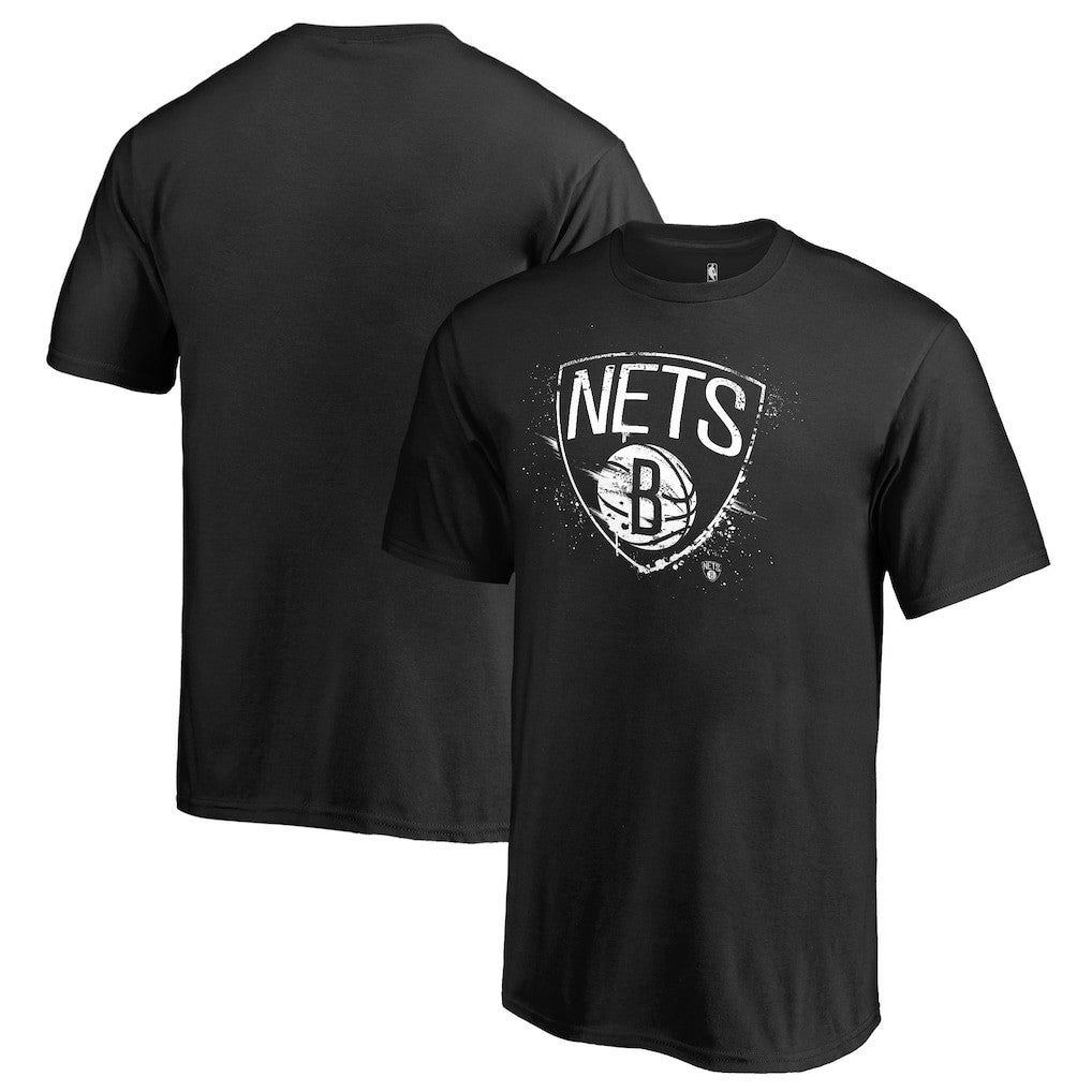 Brooklyn Nets Splatter Logo T-Shirt