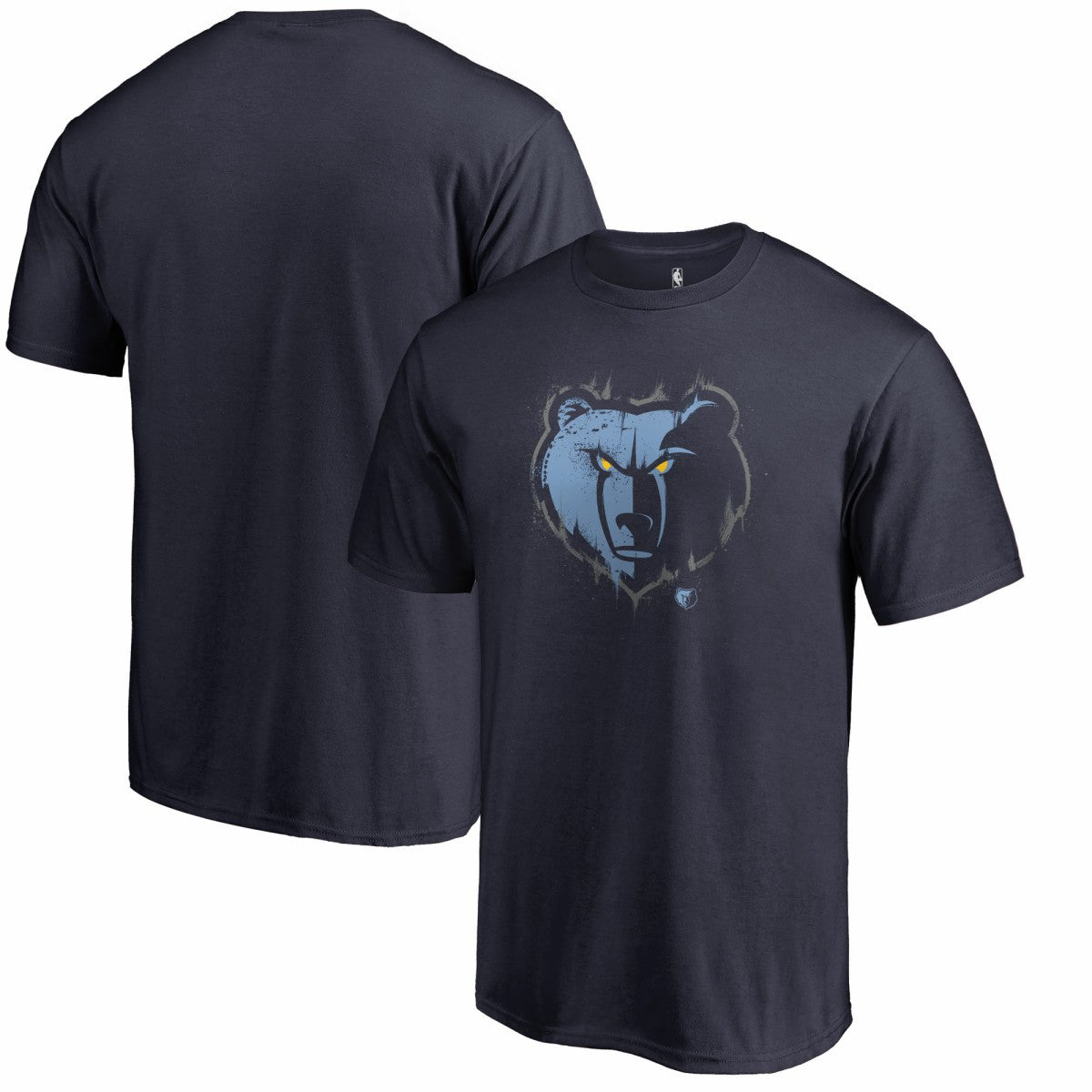 Memphis Grizzlies Splatter Logo T-Shirt