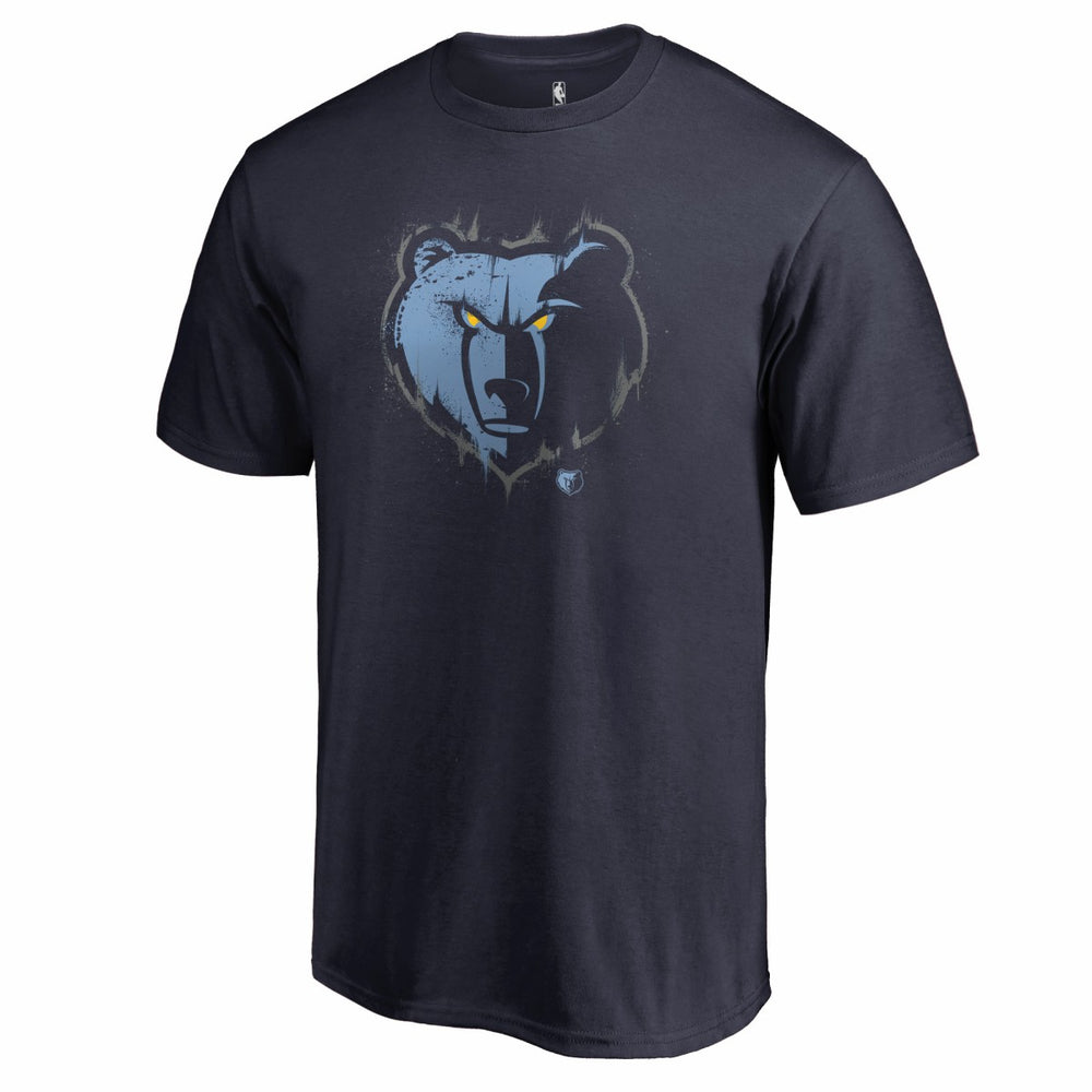 Memphis Grizzlies Splatter Logo T-Shirt