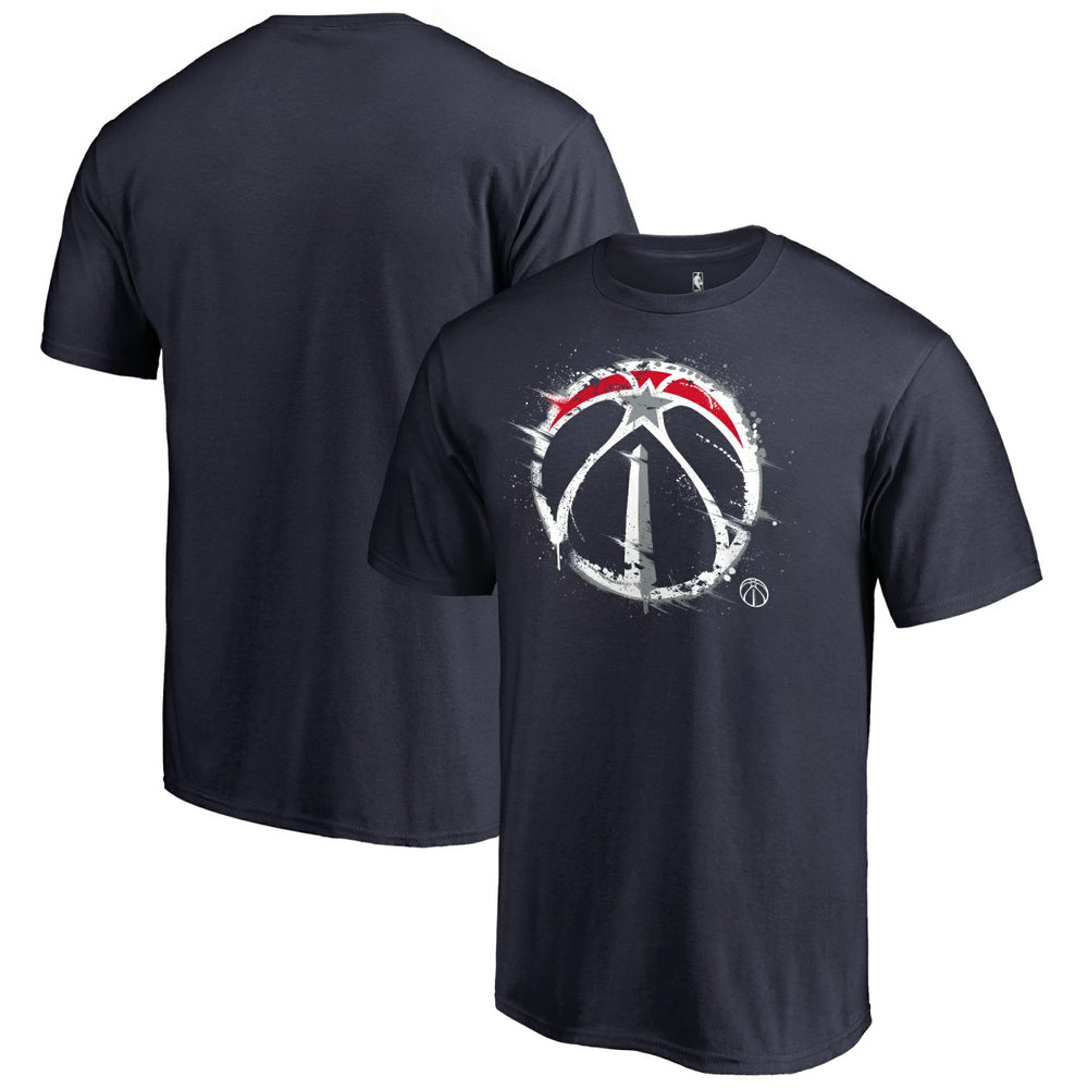 Washington Wizards Splatter Logo T-Shirt