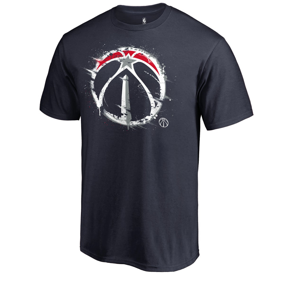 Washington Wizards Splatter Logo T-Shirt