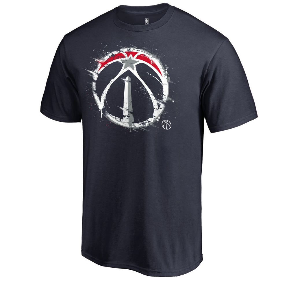 Washington Wizards Splatter Logo T-Shirt