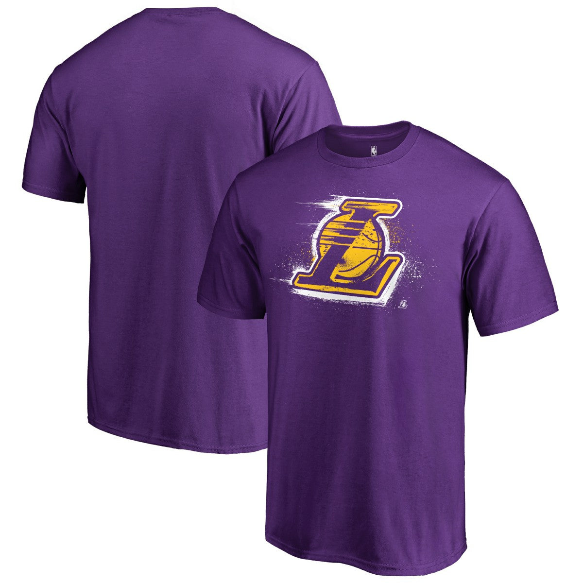 Los Angeles Lakers Splatter Logo T-Shirt