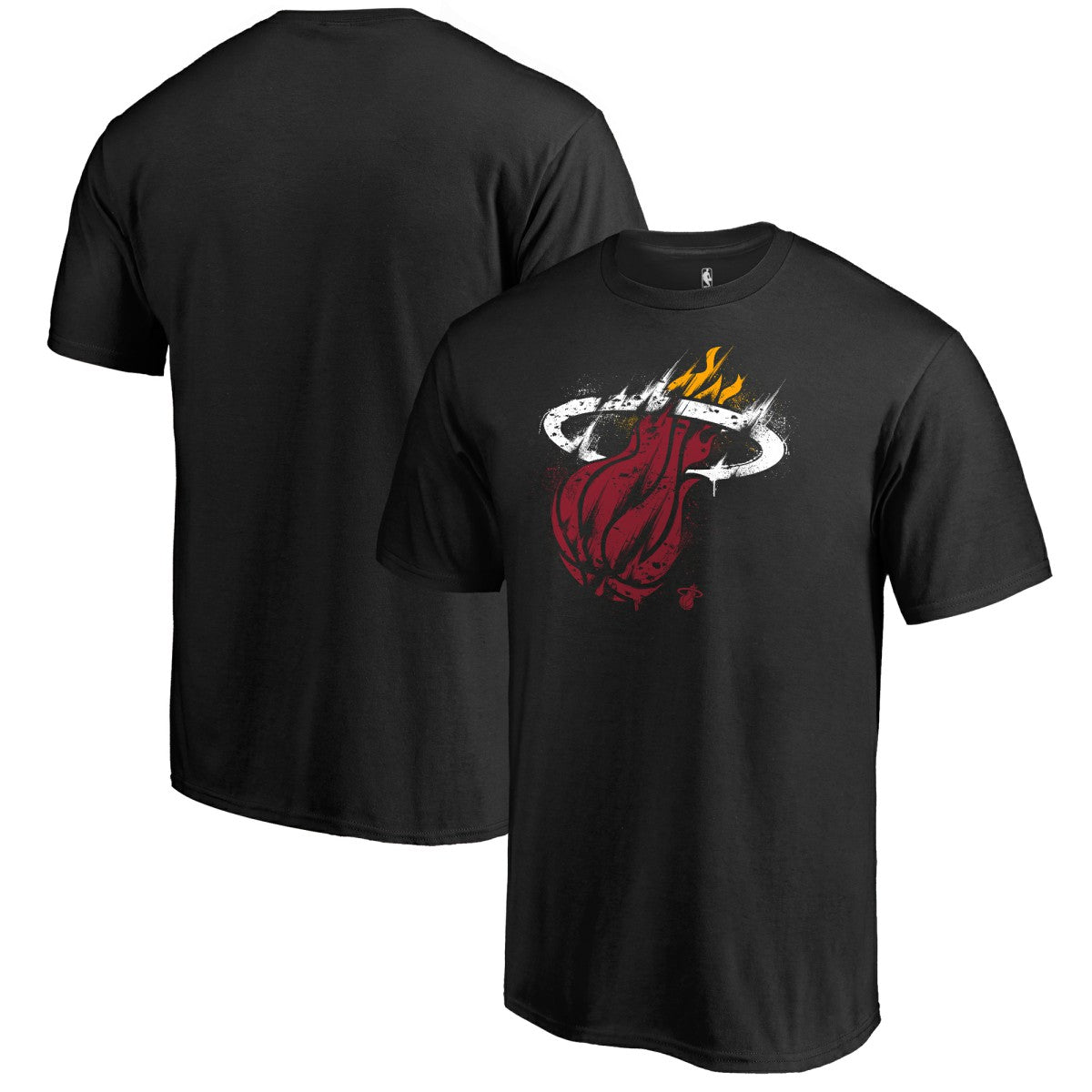 Miami Heat Splatter Logo T-Shirt