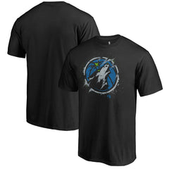 Minnesota Timberwolves Splatter Logo T-Shirt