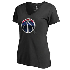 Washington Wizards Women's Midnight Mascot V-Neck T-Shirt