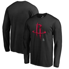 Houston Rockets Midnight Mascot Long Sleeve T-Shirt