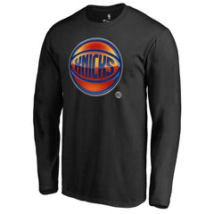 New York Knicks Midnight Mascot Long Sleeve T-Shirt