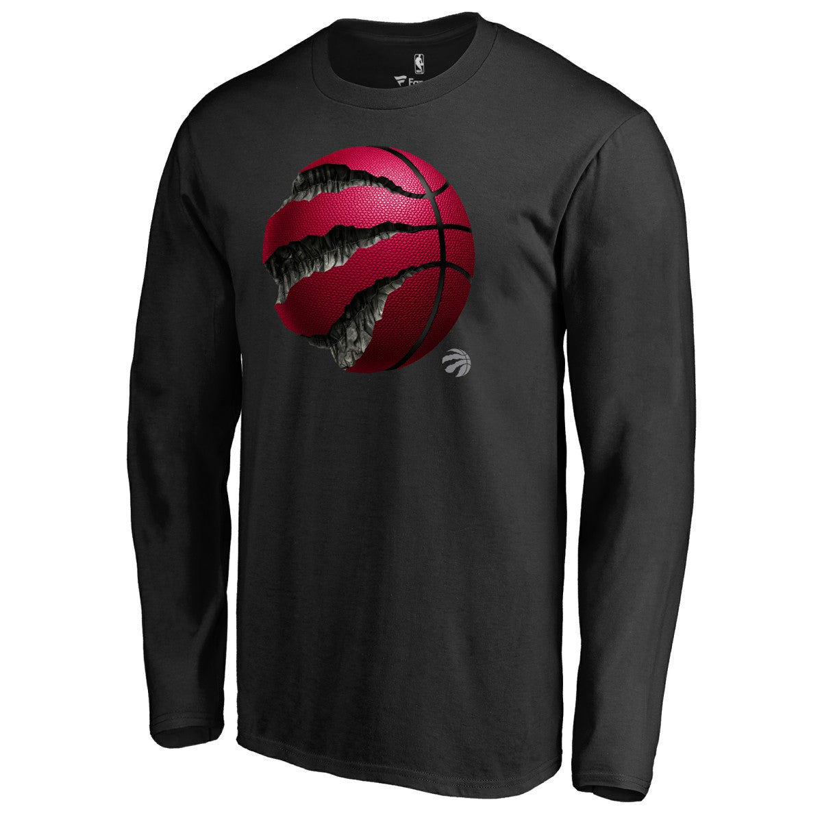 Toronto Raptors Midnight Mascot Long Sleeve T-Shirt
