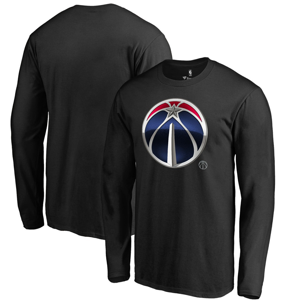 Washington Wizards Midnight Mascot Long Sleeve T-Shirt