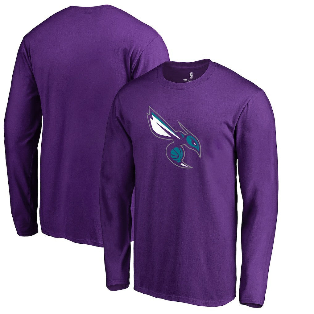 Charlotte Hornets Alternate Logo Long Sleeve T-Shirt
