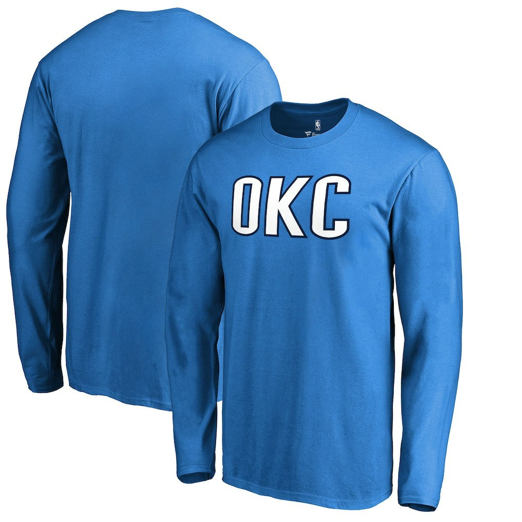 Oklahoma City Thunder Alternate Logo Long Sleeve T-Shirt