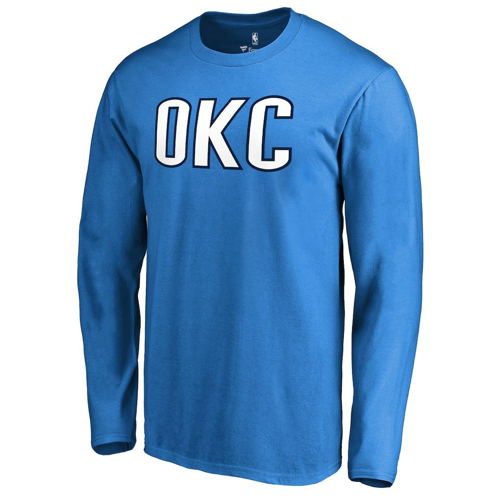 Oklahoma City Thunder Alternate Logo Long Sleeve T-Shirt