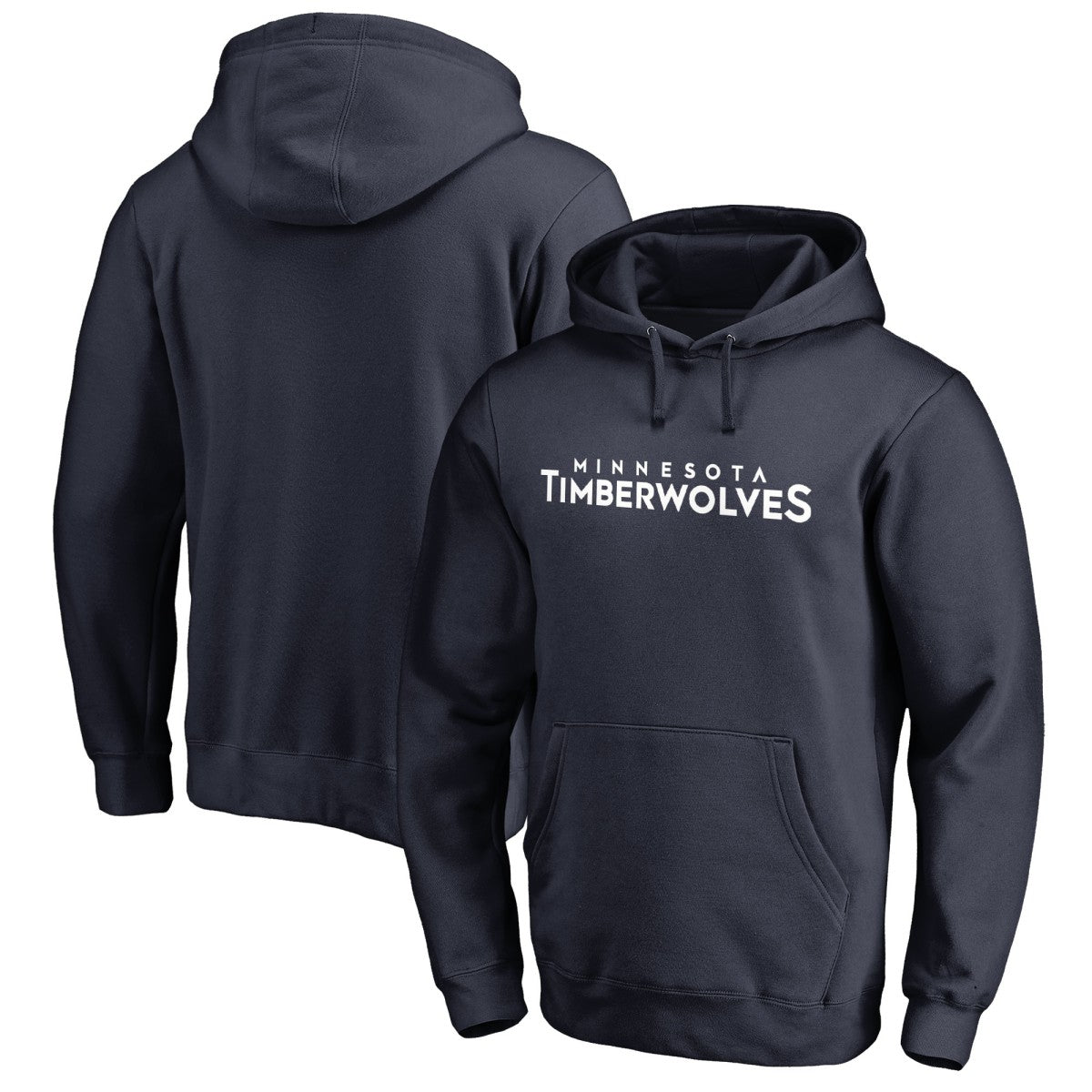 Minnesota Timberwolves Wordmark Pullover Hoodie