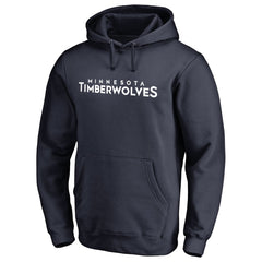 Minnesota Timberwolves Wordmark Pullover Hoodie