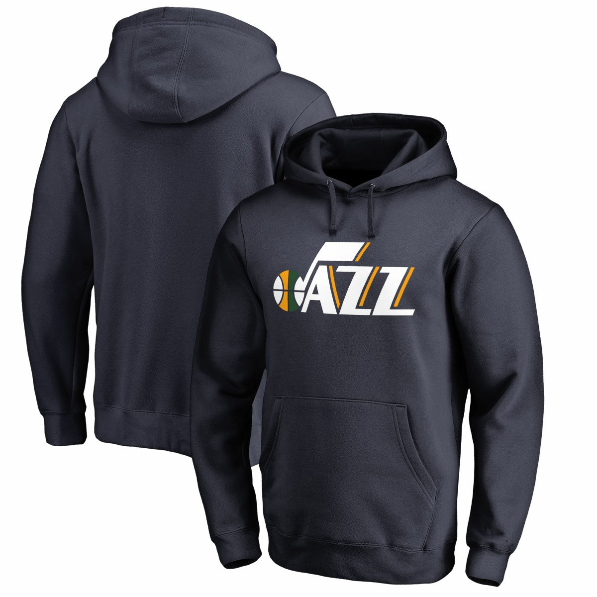 Utah Jazz Wordmark Pullover Hoodie
