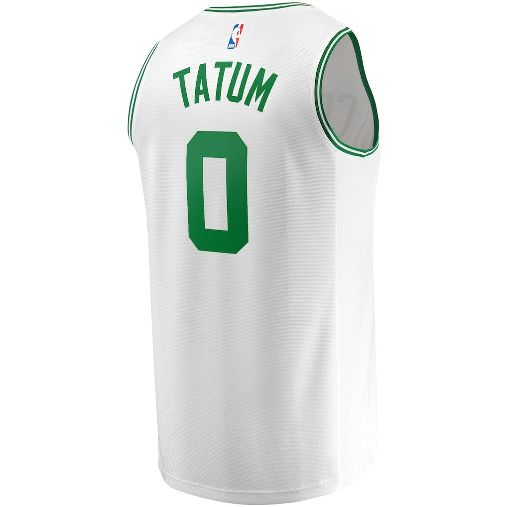Fanatics Jayson Tatum Boston Celtics Fast Break Replica Away Jersey White