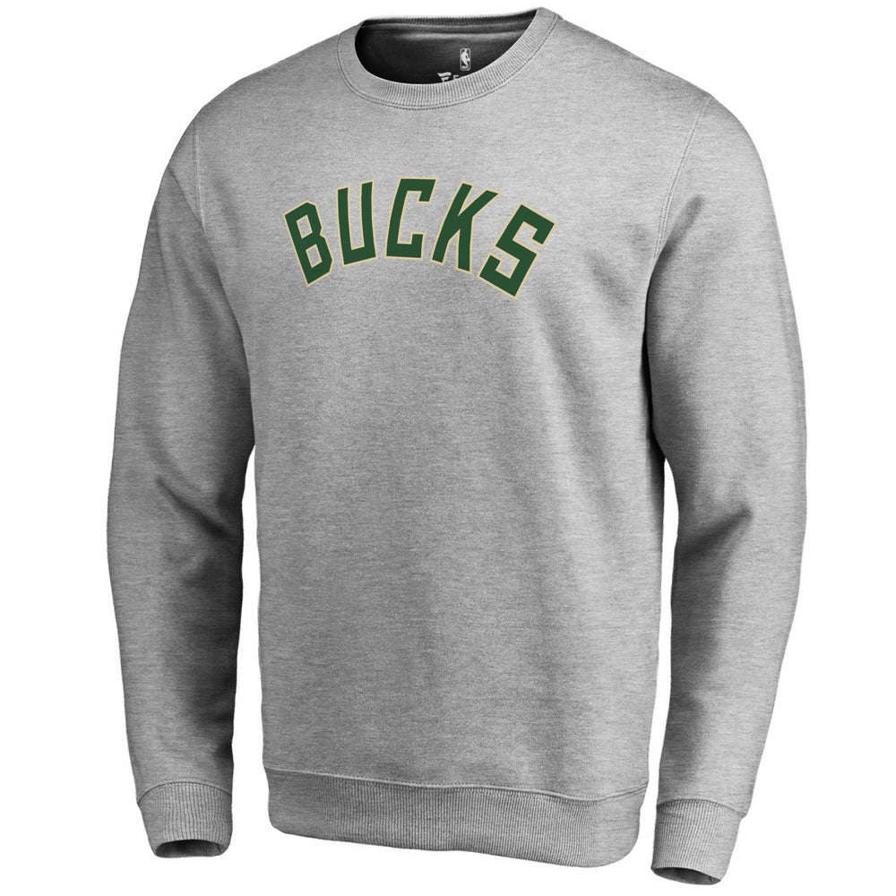 Milwaukee Bucks Wordmark Pullover Sweatshirt