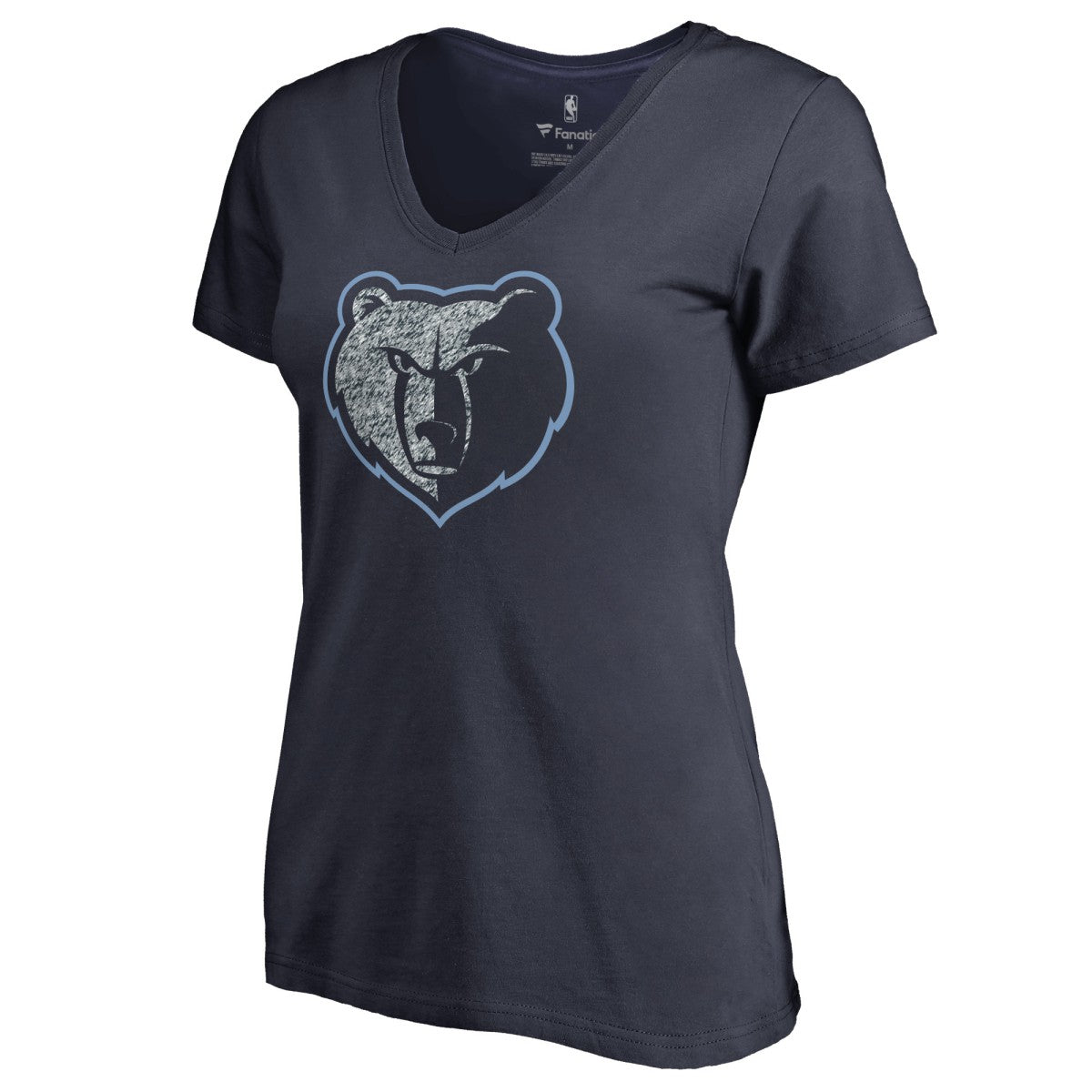 Memphis Grizzlies Women's Static Logo V-Neck T-Shirt