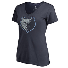 Memphis Grizzlies Women's Static Logo V-Neck T-Shirt