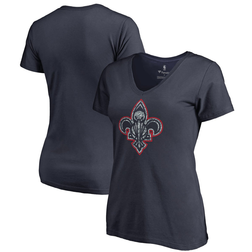 New Orleans Pelicans Women's Static Logo V-Neck T-Shirt