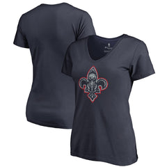 New Orleans Pelicans Women's Static Logo V-Neck T-Shirt