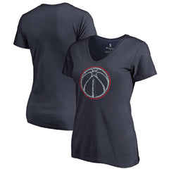 Washington Wizards Women's Static Logo V-Neck T-Shirt