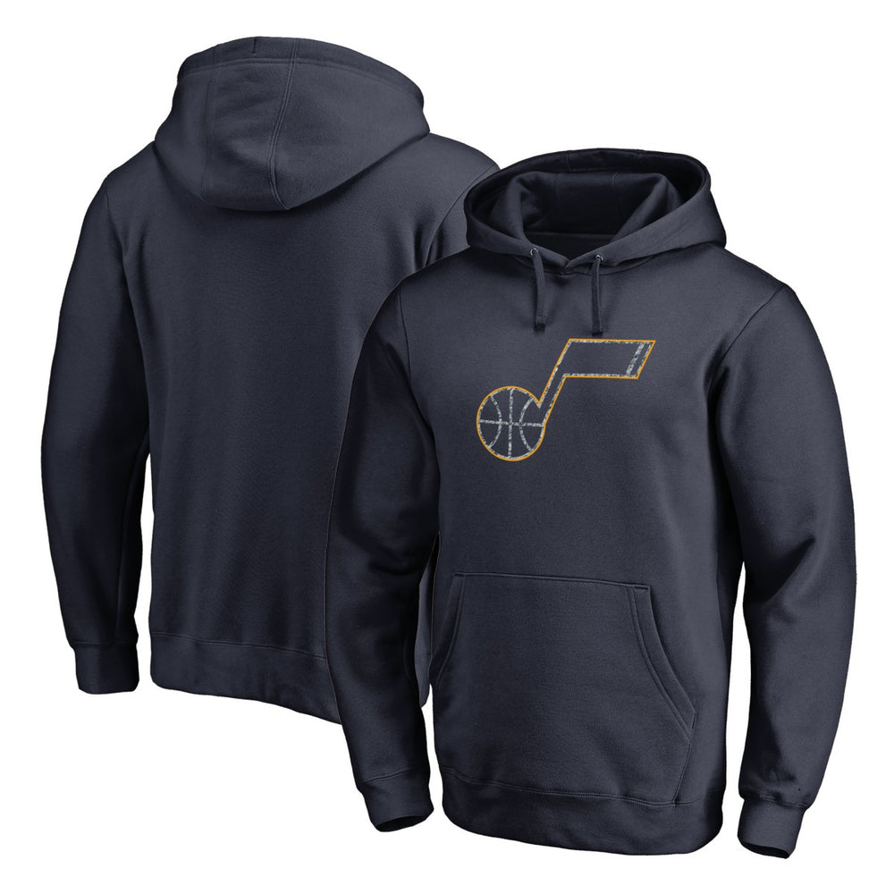 Utah Jazz Static Logo Pullover Hoodie