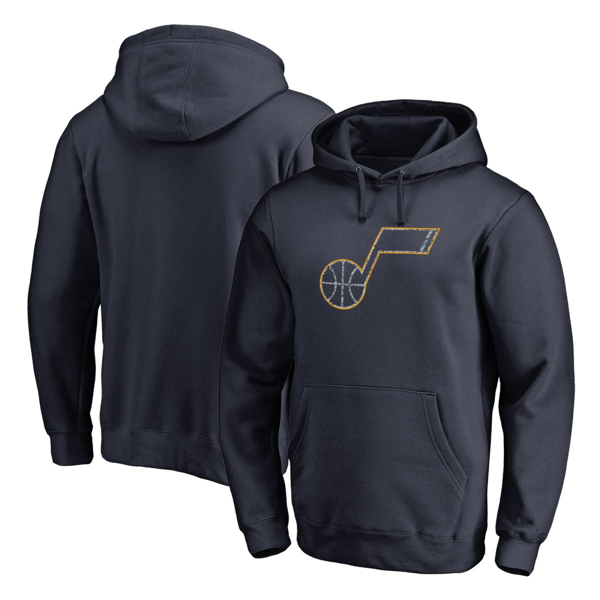 Utah Jazz Static Logo Pullover Hoodie