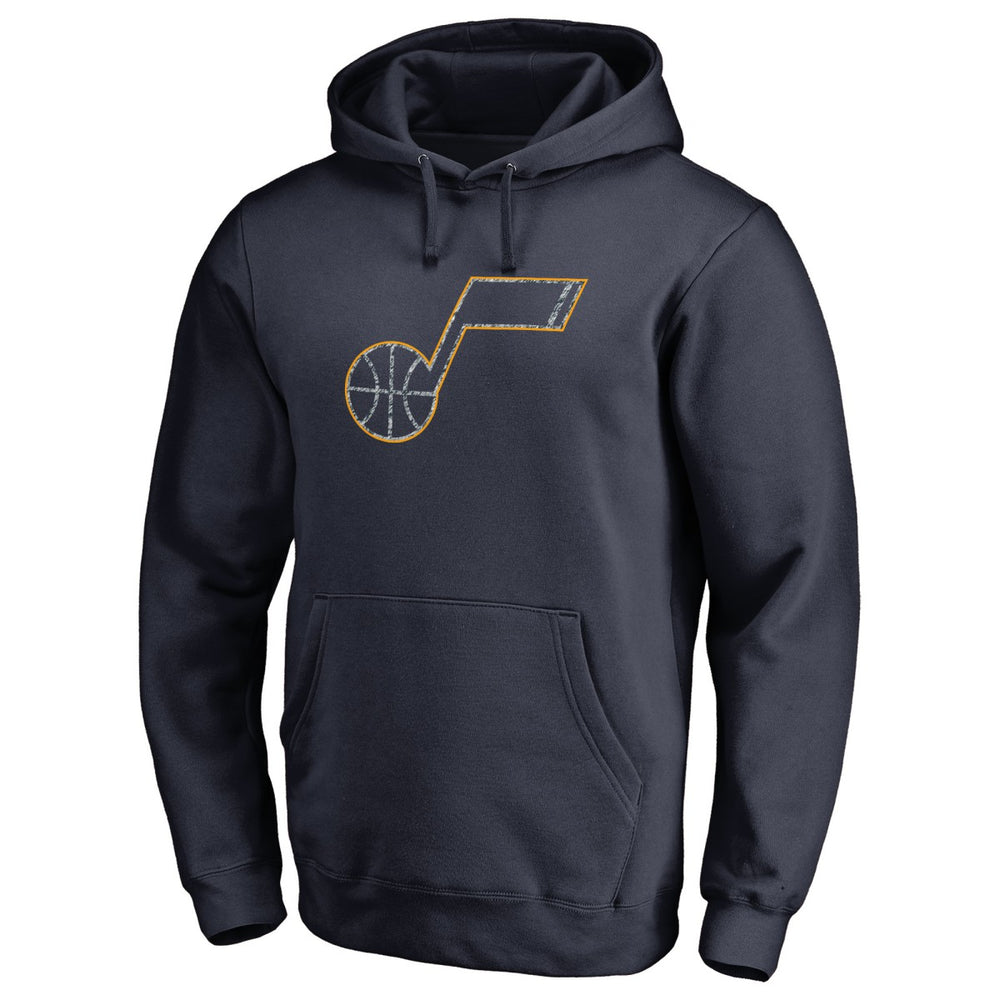 Utah Jazz Static Logo Pullover Hoodie